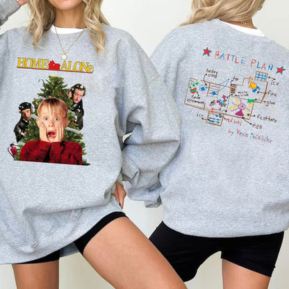 Battle Plan Home Alone Christmas Movies T-Shirt/Sweatshirt/Hoodie