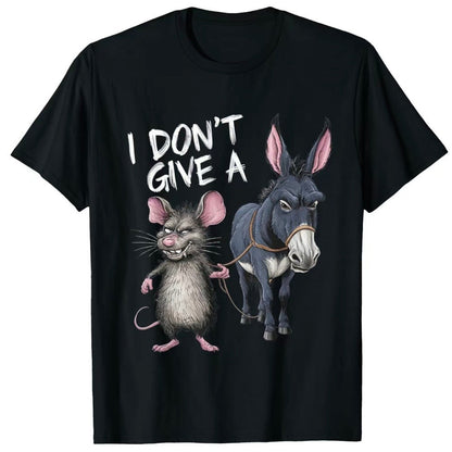 I Don‘t Care Mouse And Donkey T-Shirt/Sweatshirt/Hoodie