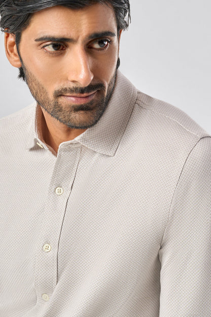 Signature Shirt - Off White
