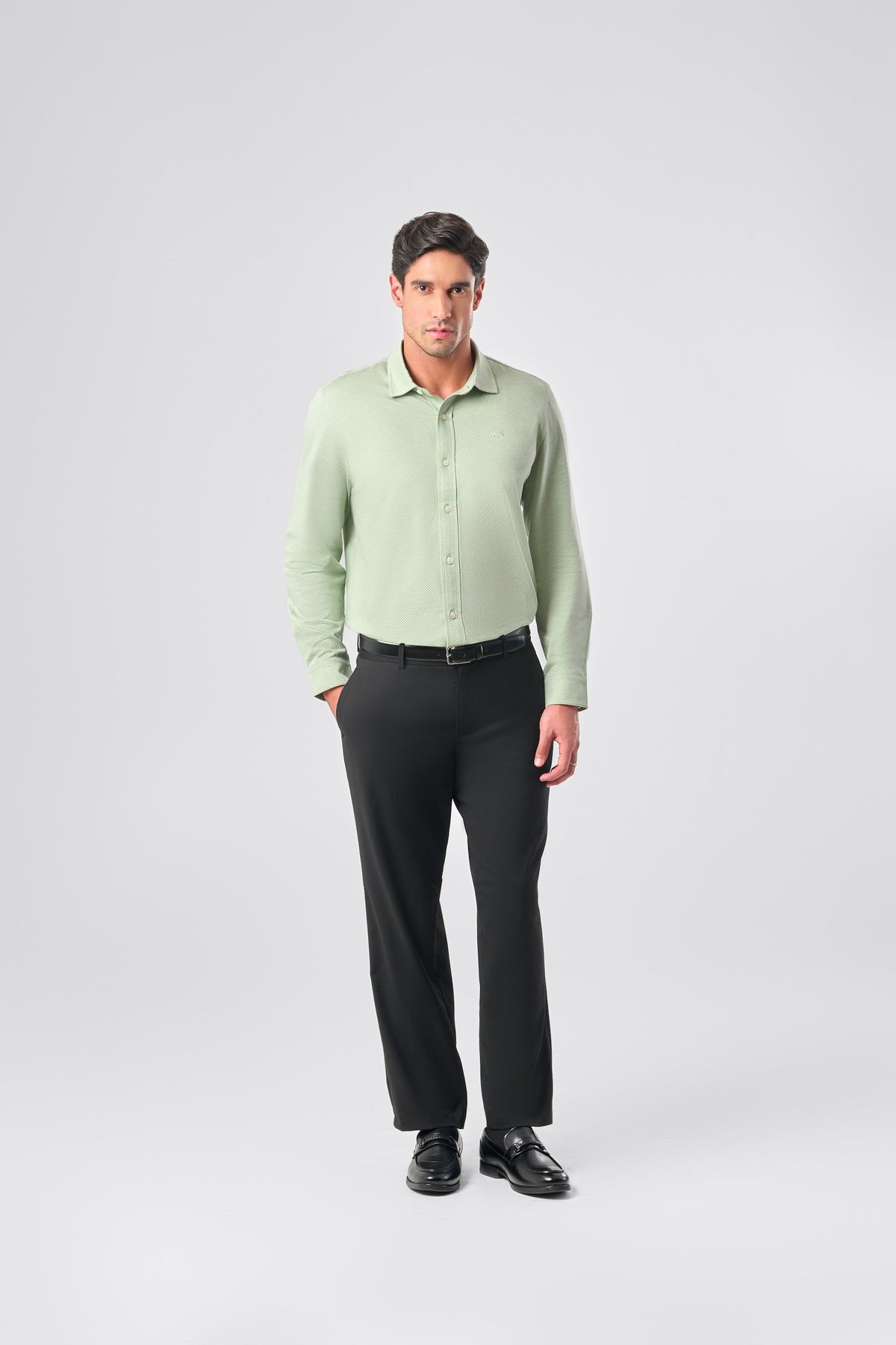 Signature Shirt - Pastel Green