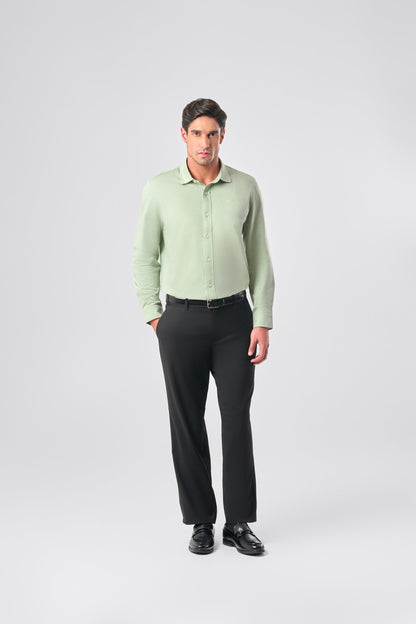Signature Shirt - Pastel Green