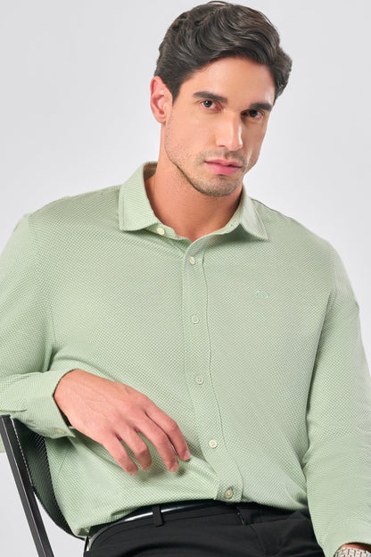 Signature Shirt - Pastel Green