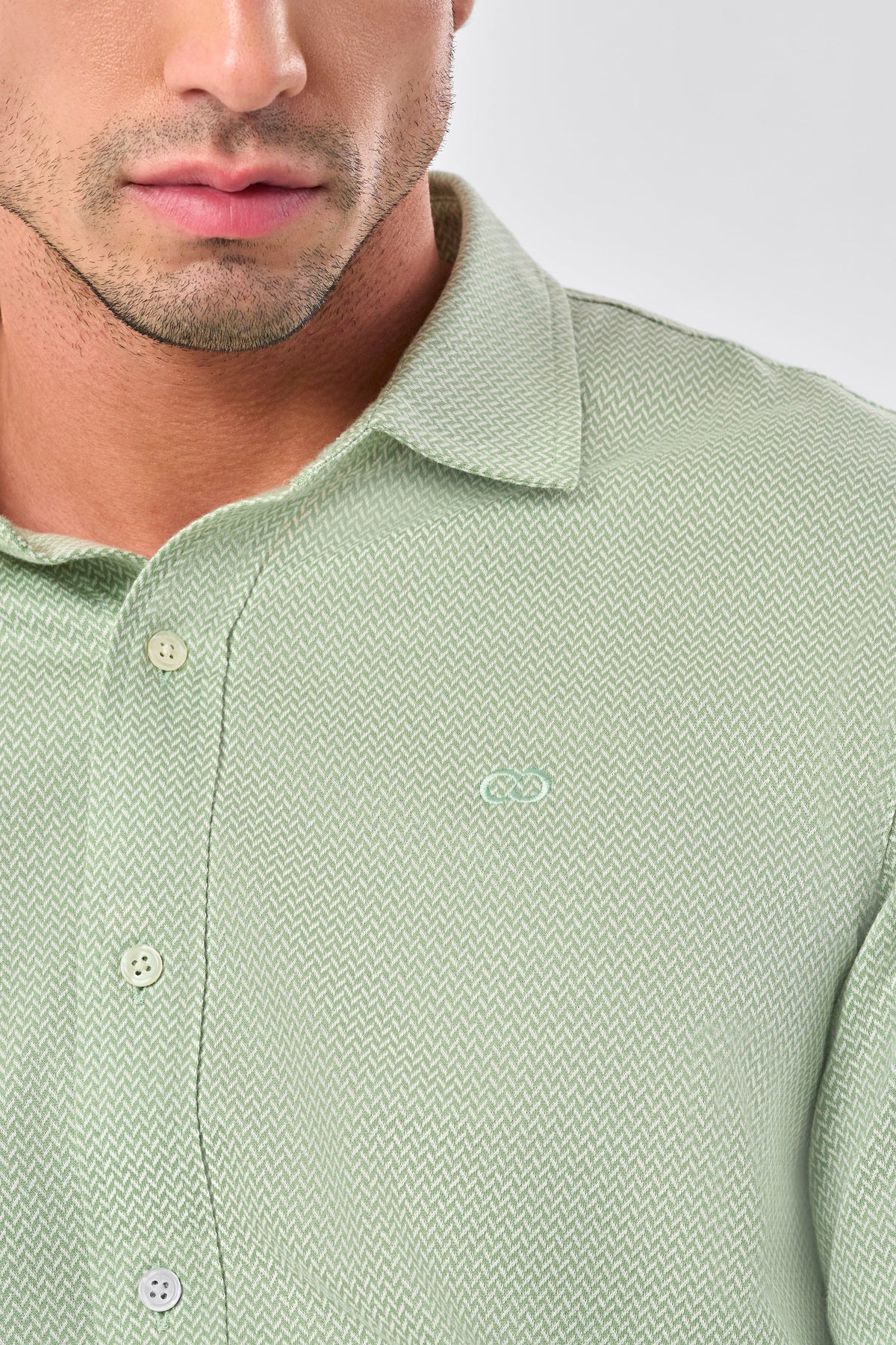 Signature Shirt - Pastel Green